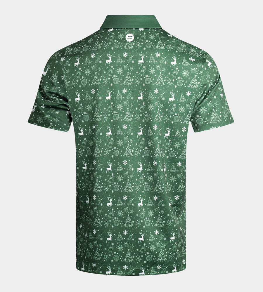 CHRISTMAS POLO - GREEN