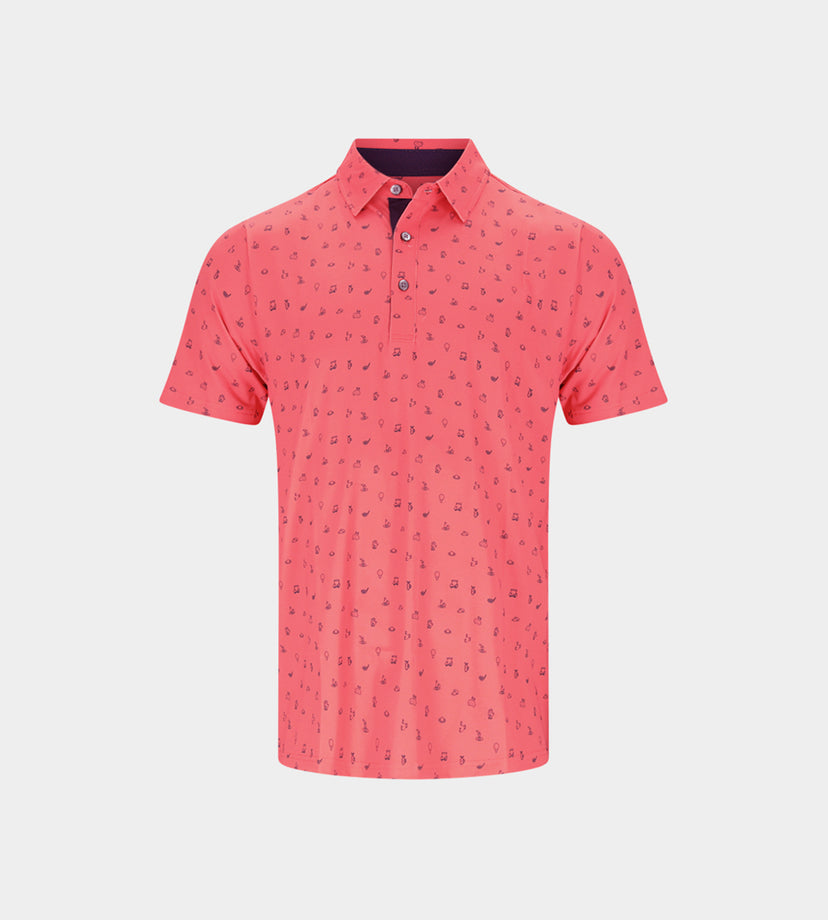 KIDS CLUB POLO 2.0 - CORAL