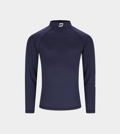 KIDS CREW BASELAYER - MARINEBLAU