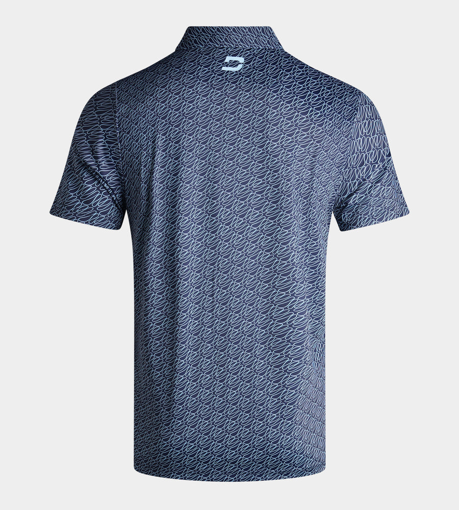 DOODLE POLO -MARINO SUAVE