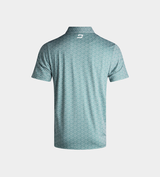 KIDS DOODLE POLO - VERDE