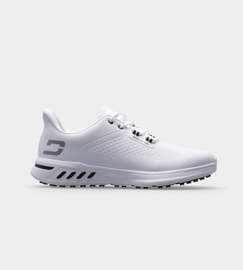 VERGE GOLF SHOES - WHITE/BLACK