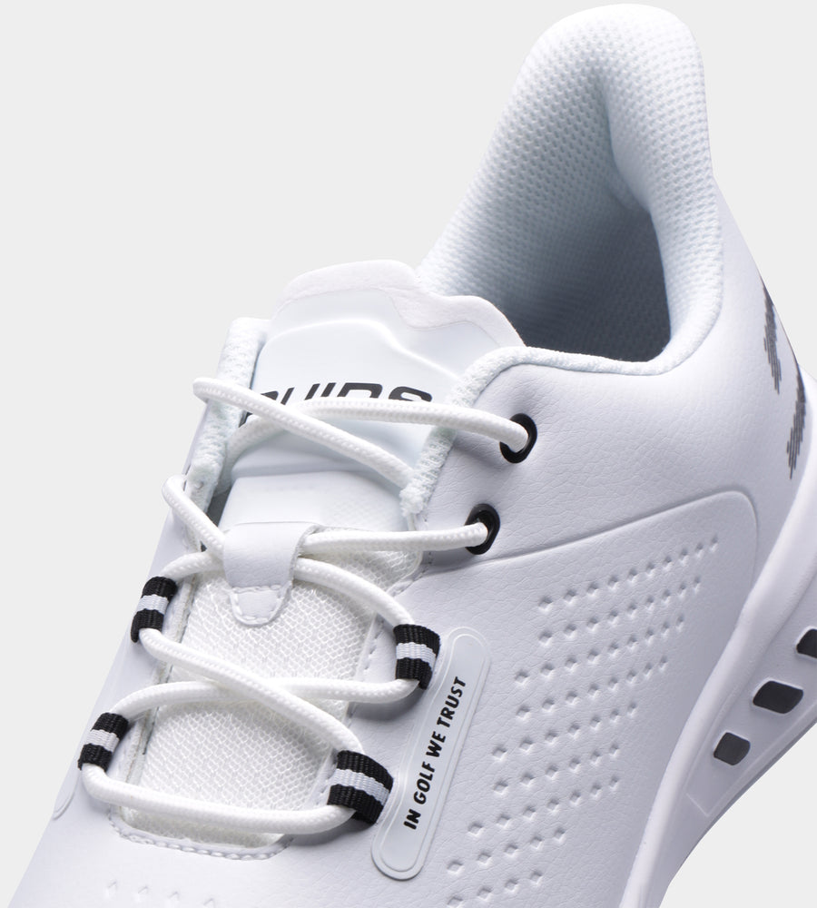 VERGE GOLF SHOES - BIANCO/NERO