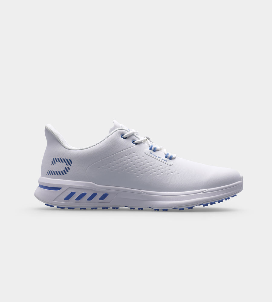VERGE GOLF SHOES - BIANCO/BLU
