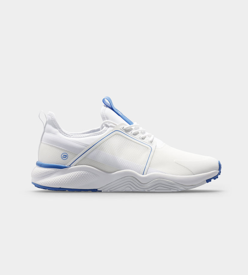 CREST GOLF SHOES - WHITE/BLUE