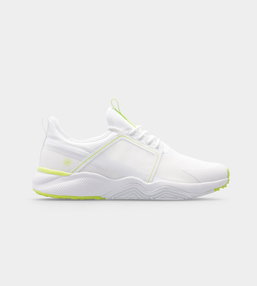 CREST GOLF SHOES - WHITE/LIME