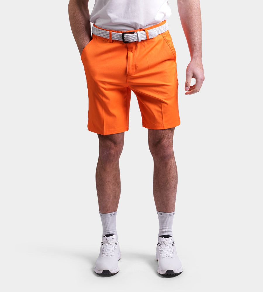 CLIMA GOLF SHORTS - ORANGE