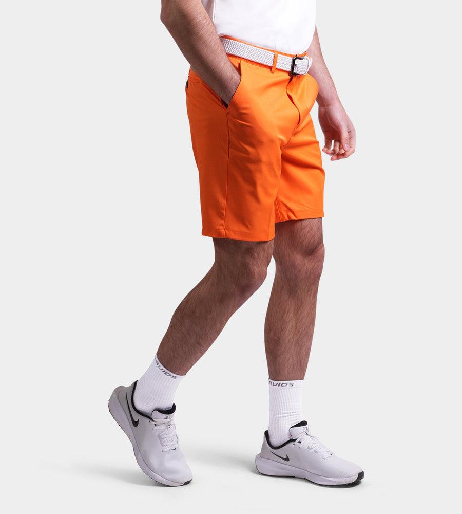 CLIMA GOLF SHORTS - ORANGE