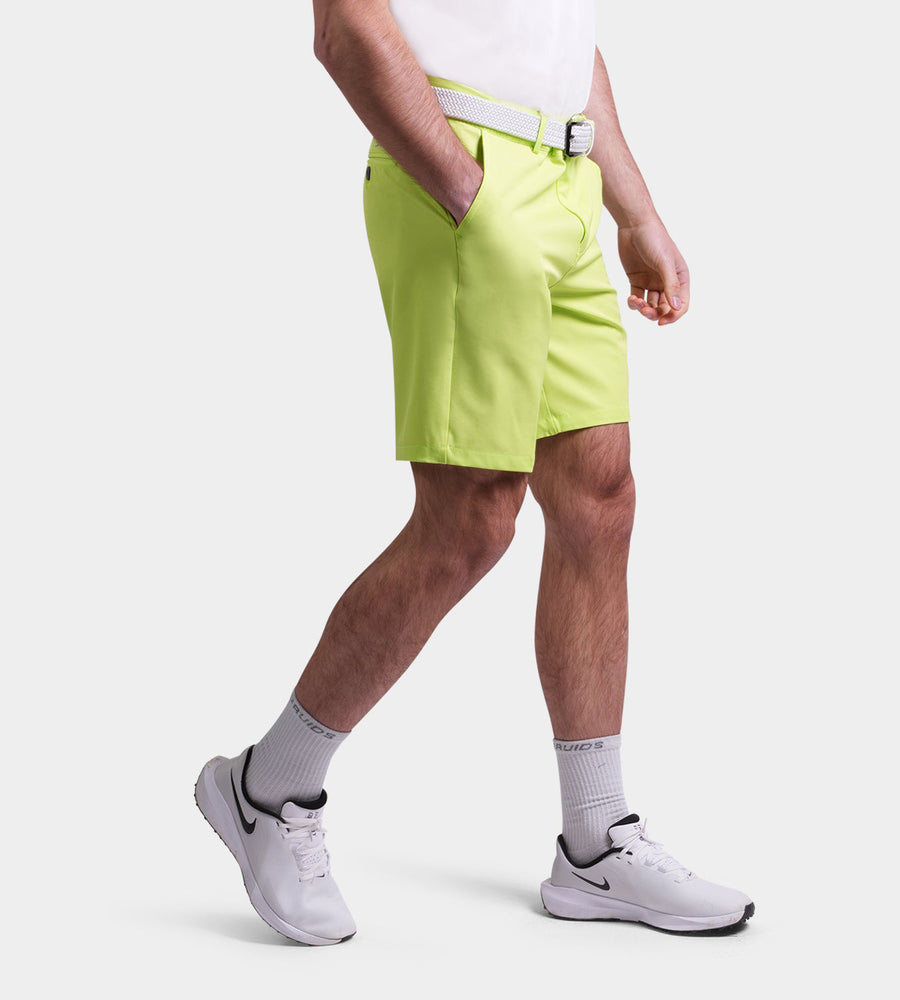 CLIMA GOLF SHORTS - LIME