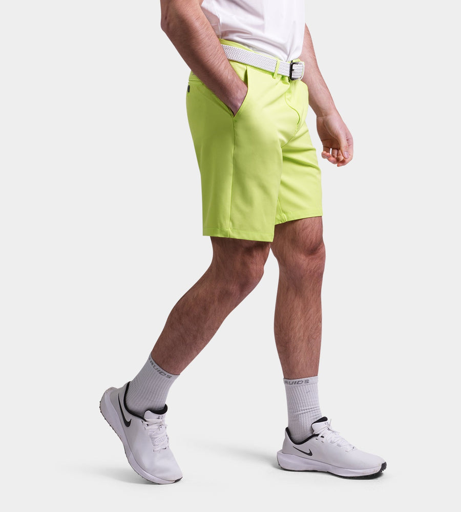 CLIMA GOLF SHORTS - LIME