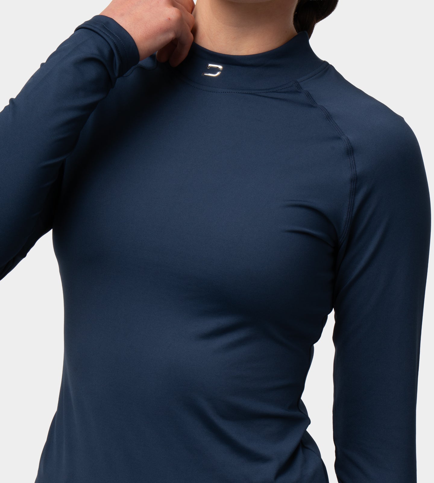 LADIES CREW BASELAYER - NAVY
