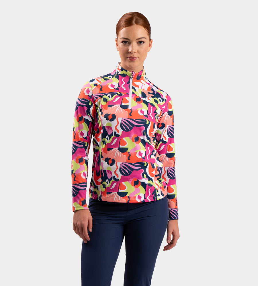 LADIES BIRDIE MIDLAYER - EXOTIC LIMA