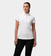 LADIES CLASSIC FIT POLO - BLANC