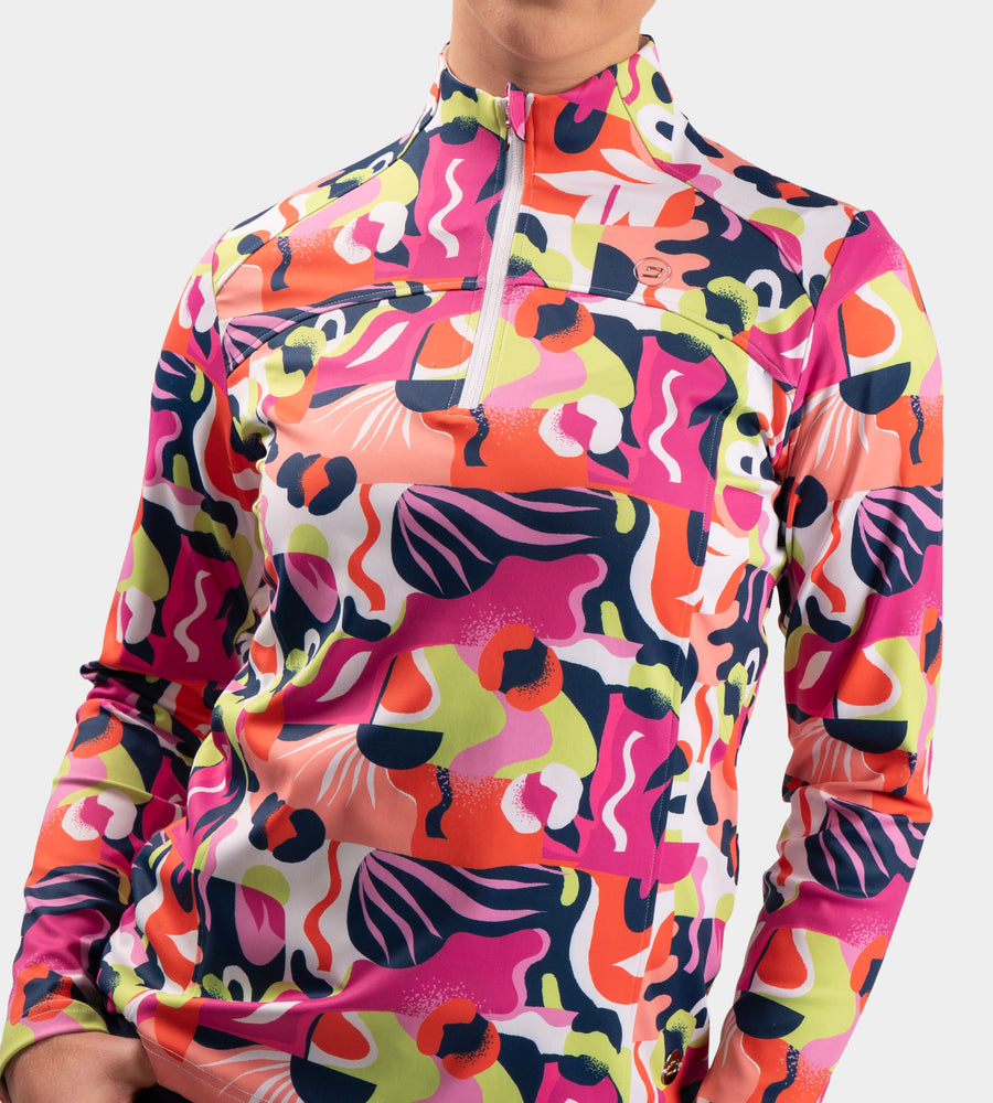 LADIES BIRDIE MIDLAYER - EXOTIC LIMA