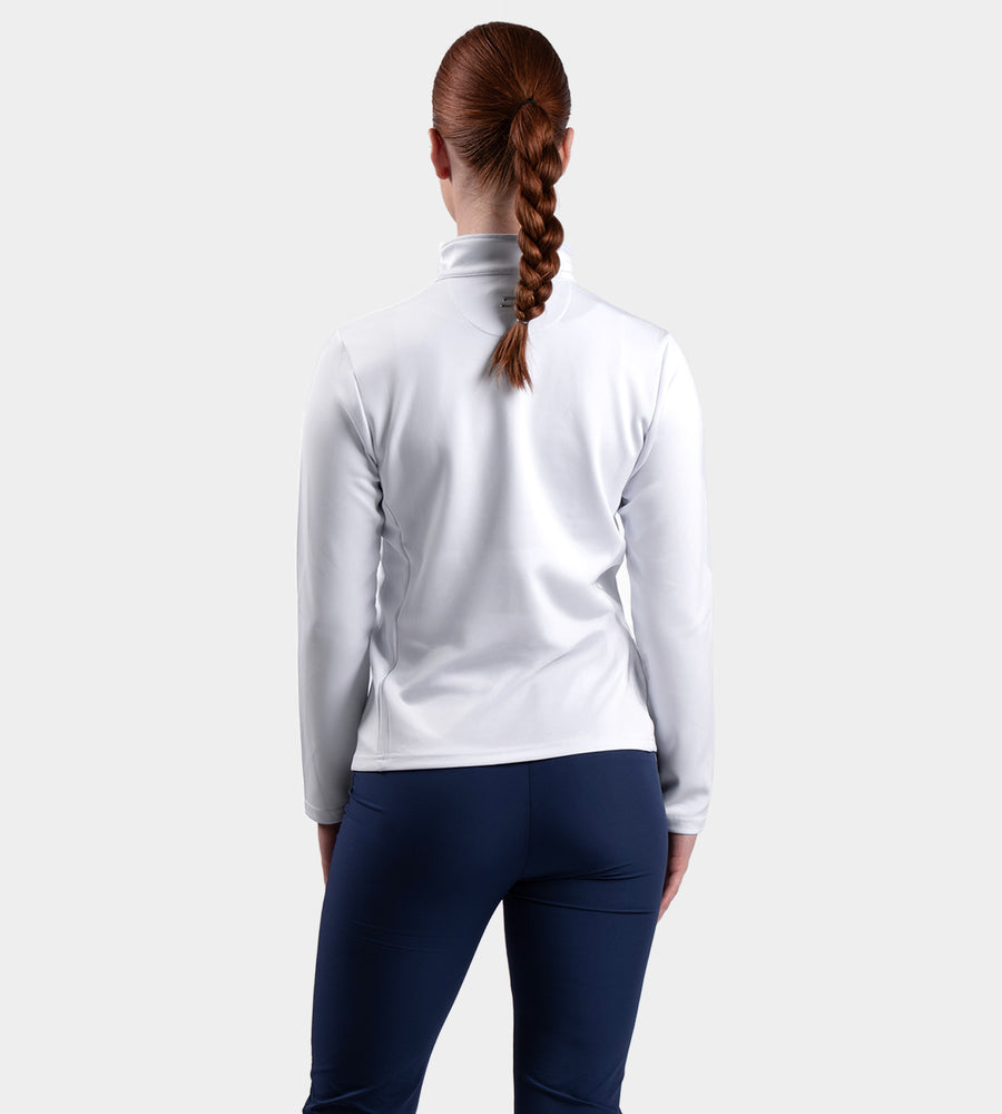 LADIES ULTRA BLEND MIDLAYER - BLANCO