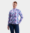 LADIES BIRDIE MIDLAYER - TROPIC ROSA