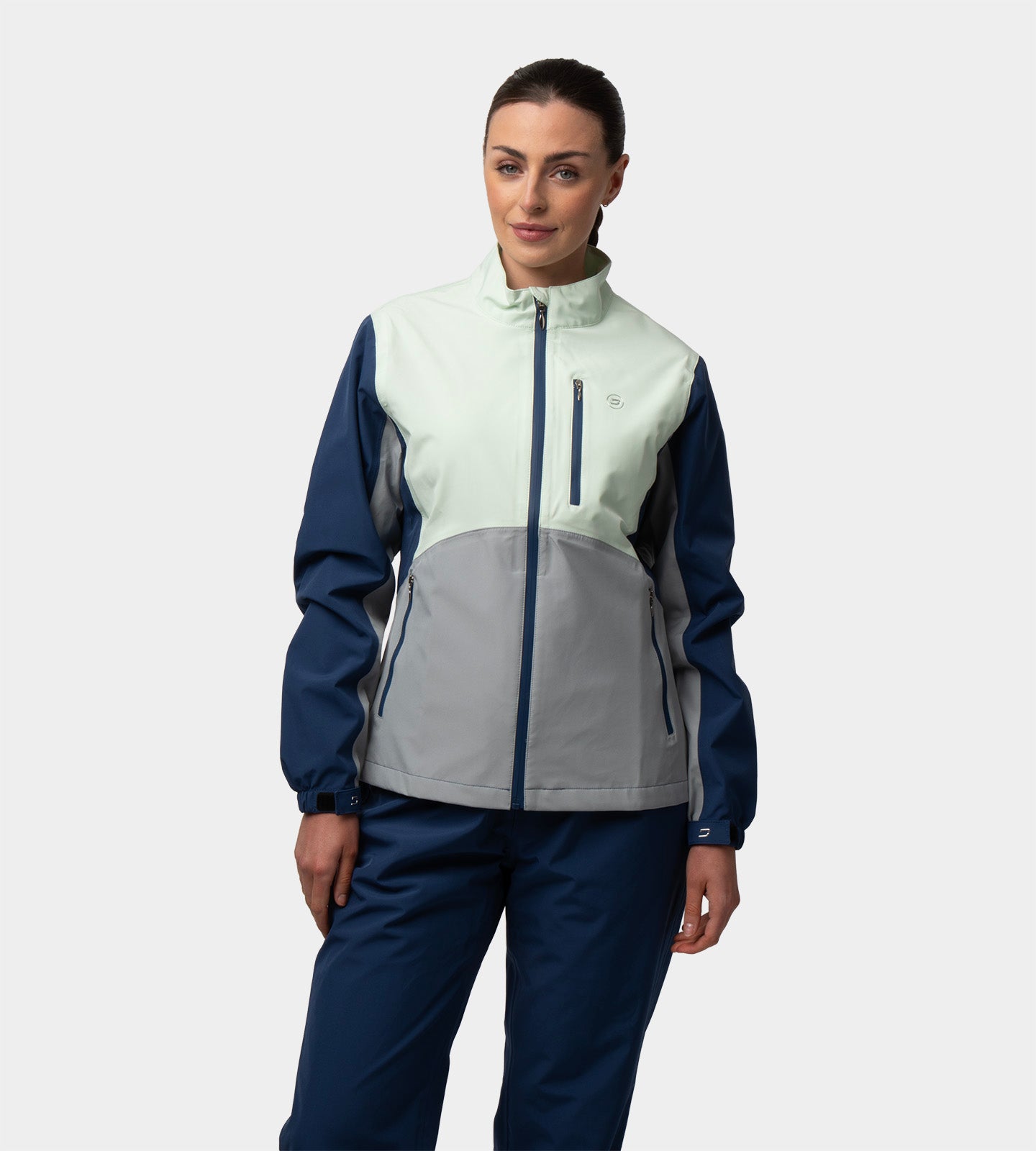 LADIES STORME RAIN JACKET - VERDE MENTA