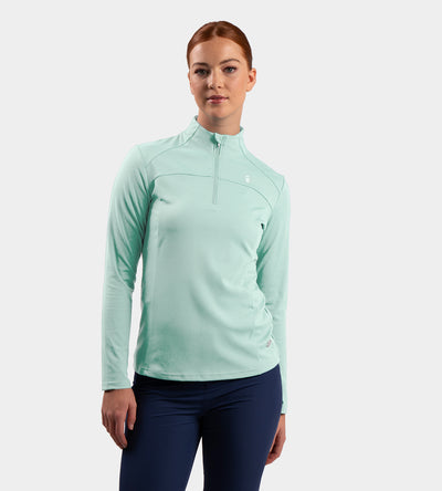 LADIES BIRDIE MIDLAYER - MENTHE
