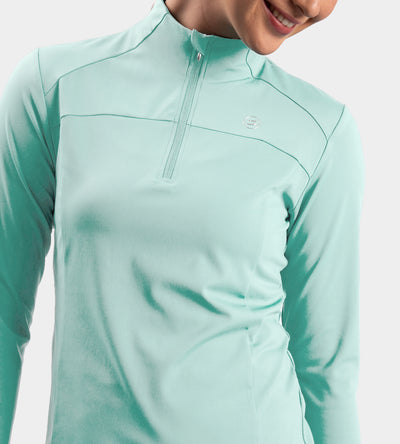 LADIES BIRDIE MIDLAYER - MENTHE