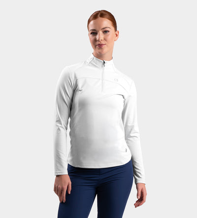 LADIES BIRDIE MIDLAYER - BLANC