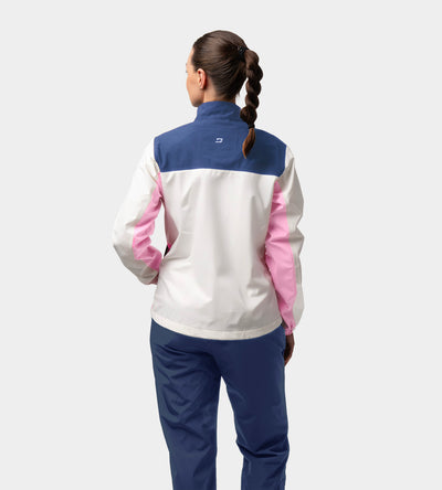LADIES STORME RAIN JACKET - NAVY