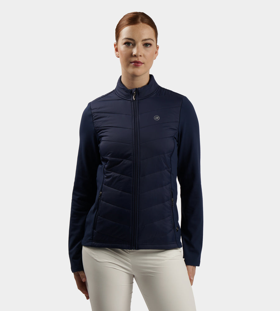 LADIES PANAMA JACKET - NAVY
