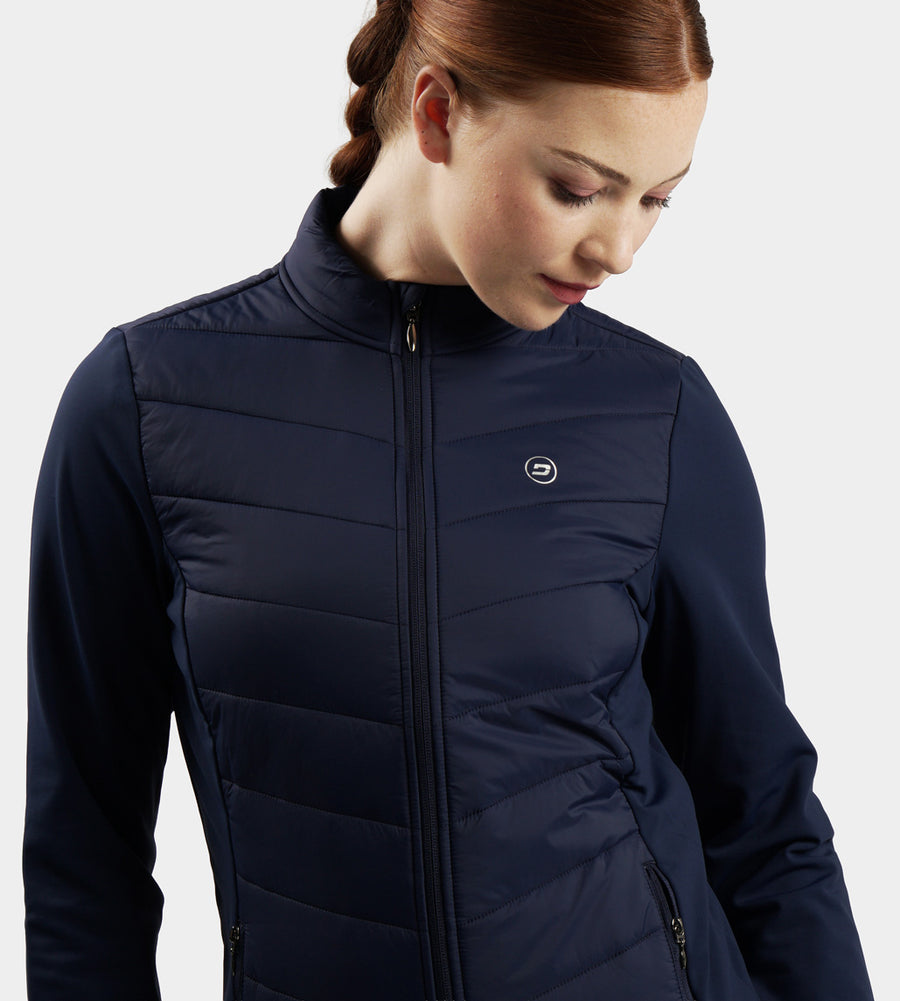 LADIES PANAMA JACKET - NAVY