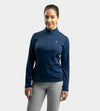 LADIES HEART MIDLAYER - NAVY