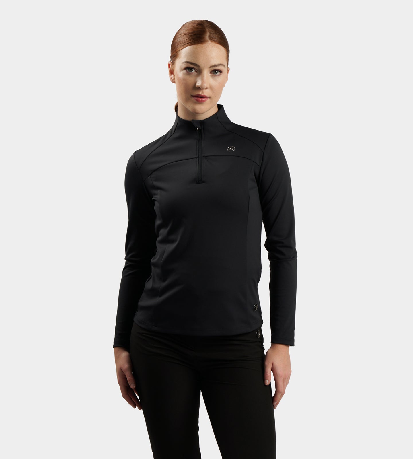LADIES BIRDIE MIDLAYER - SCHWARZ
