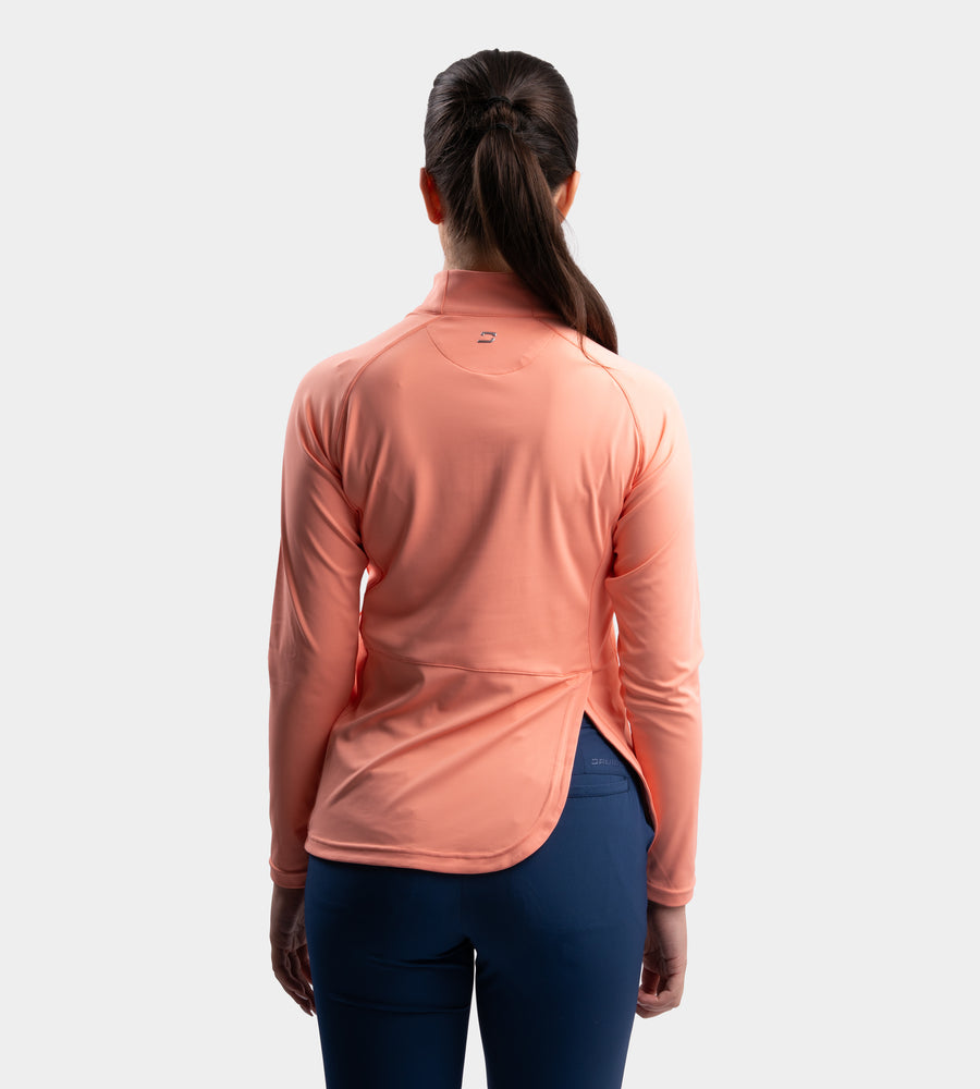 LADIES SPLIT HEM MIDLAYER - KORALLE