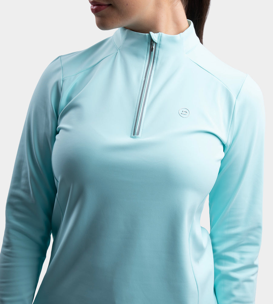 LADIES GALACTIC MIDLAYER - VERDE MENTA
