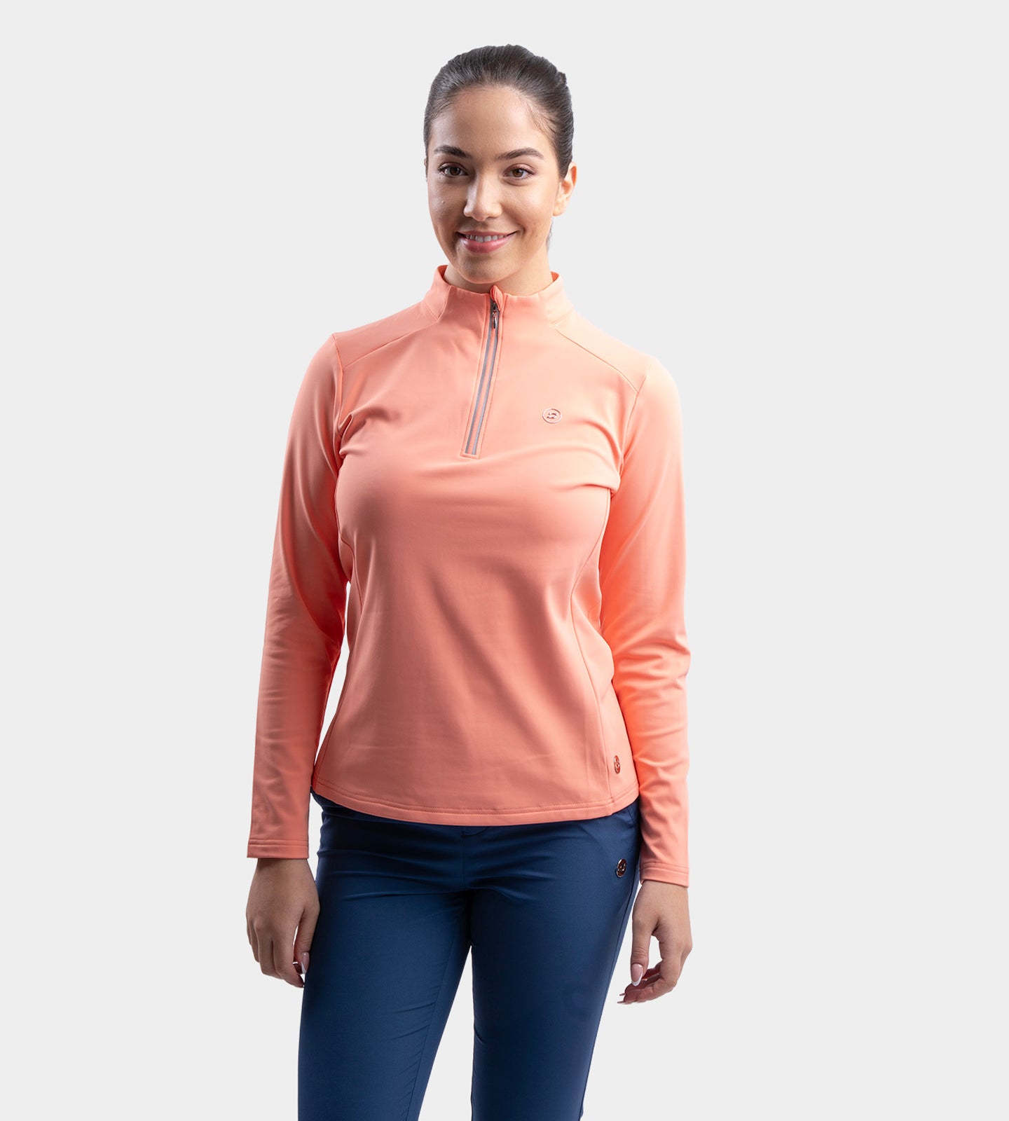 LADIES GALACTIC MIDLAYER - KORALLE