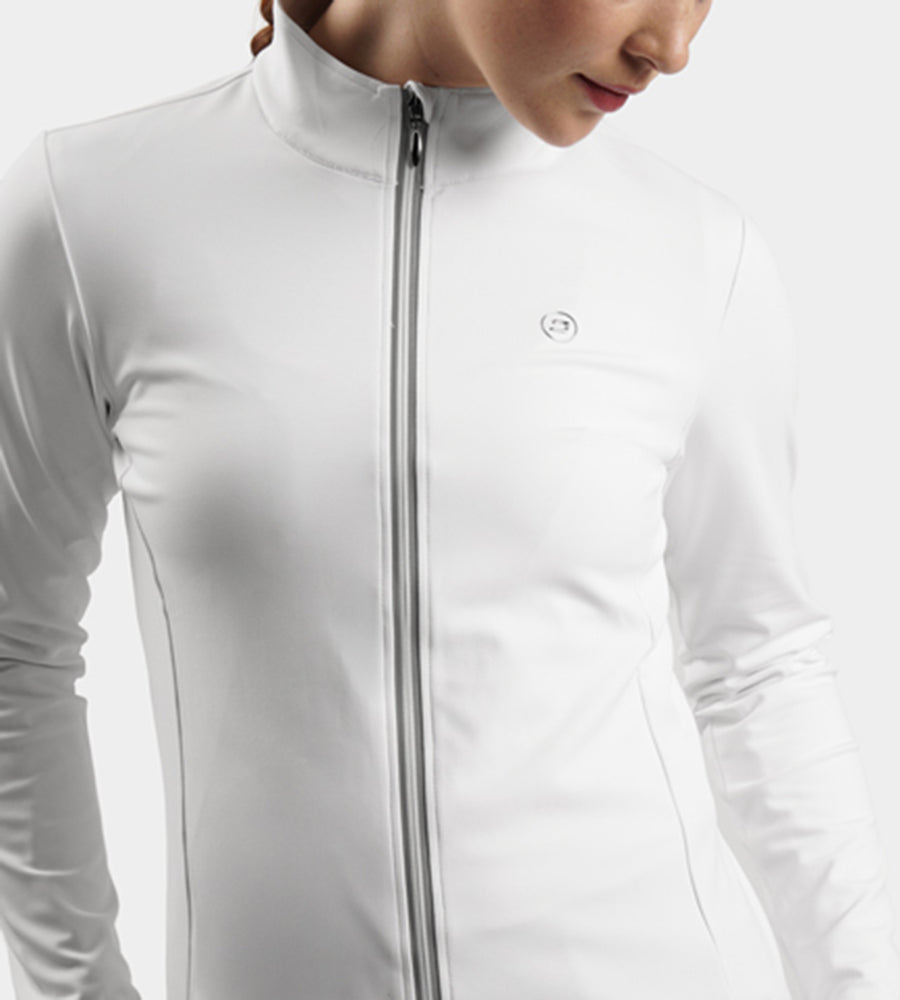 LADIES ARCHER JACKET - WHITE