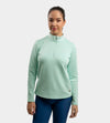 LADIES FAIRWAY FLEX MIDLAYER - VERDE MENTA