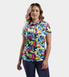 LADIES EXOTIC POLO - MARINE