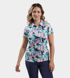 LADIES EXOTIC POLO - MENTHE