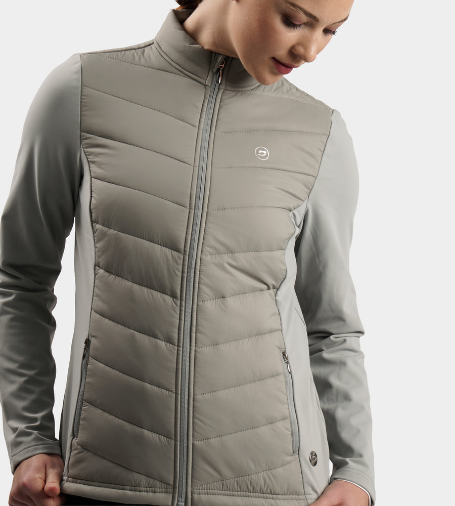 LADIES PANAMA JACKET - GREY
