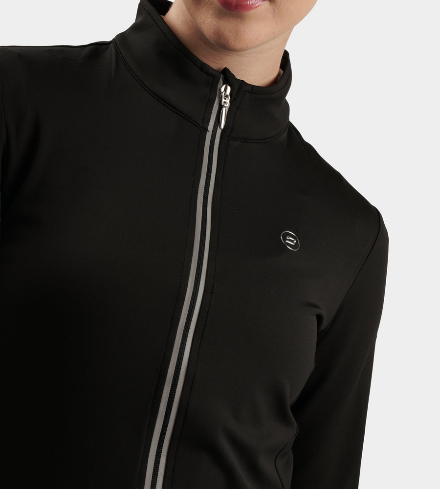 LADIES ARCHER JACKET - BLACK
