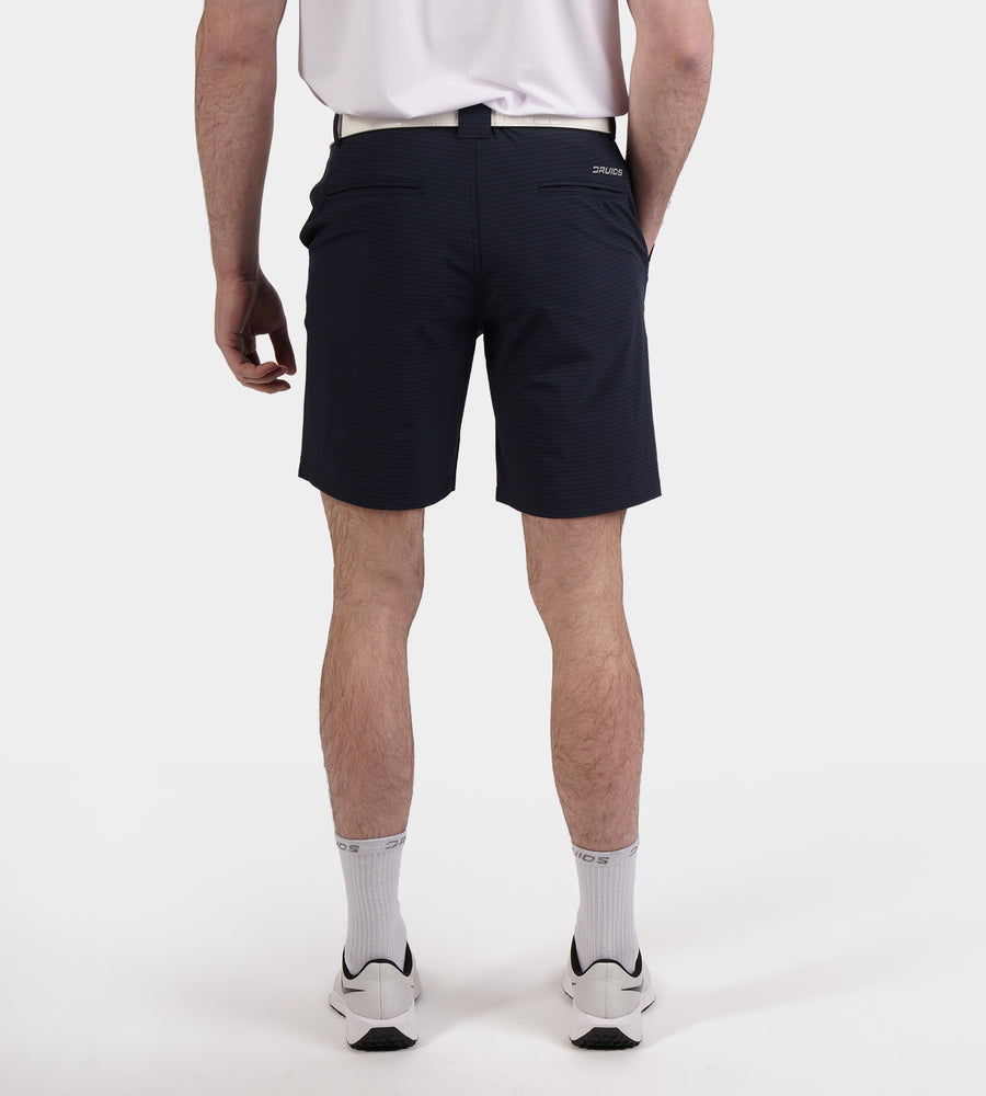 HERITAGE STRIPE SHORTS - NAVY