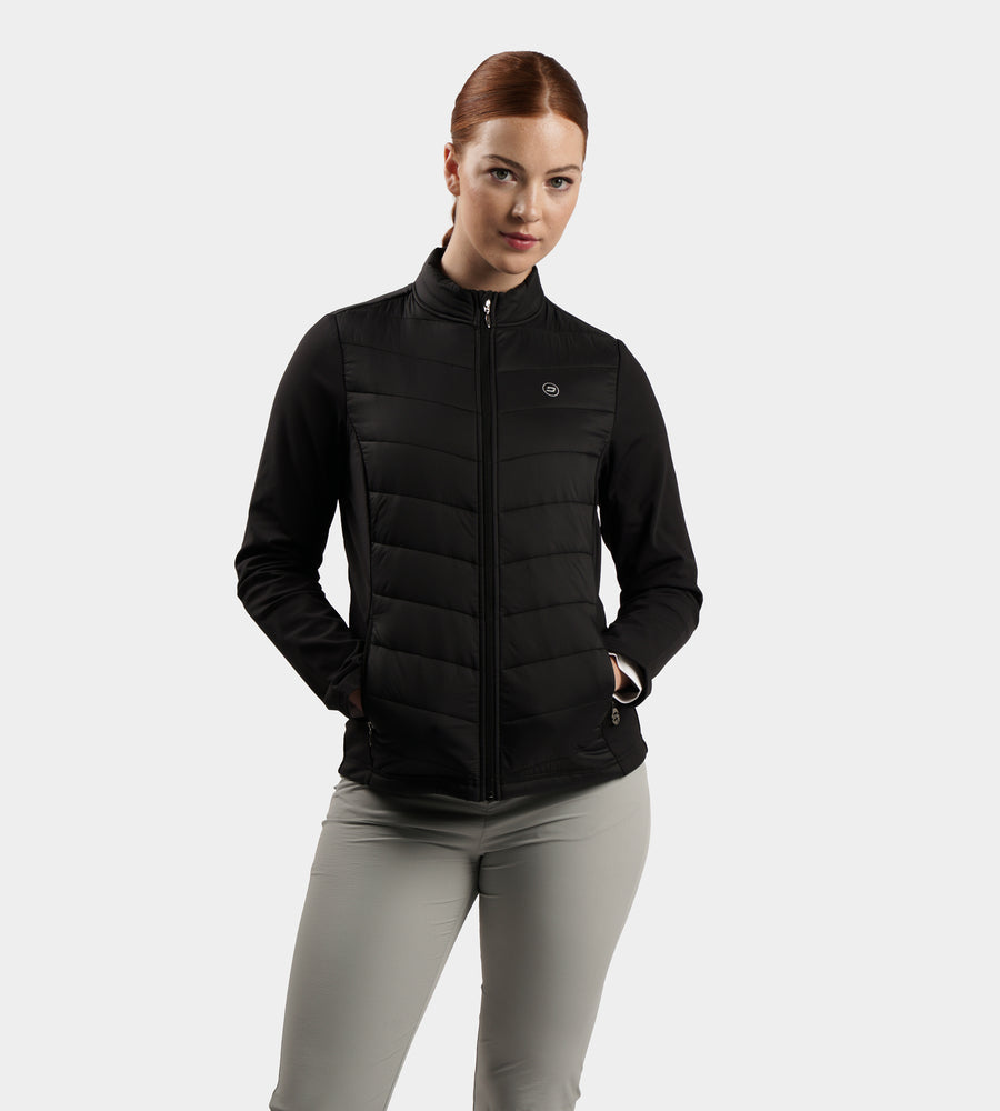 LADIES PANAMA JACKET - BLACK