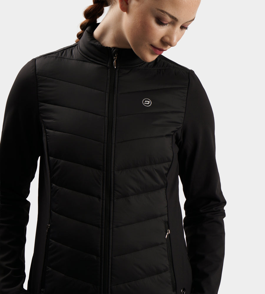 LADIES PANAMA JACKET - BLACK