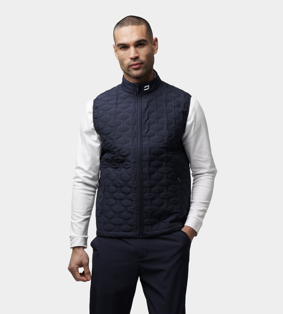 LUNAR DOT GILET - NAVY