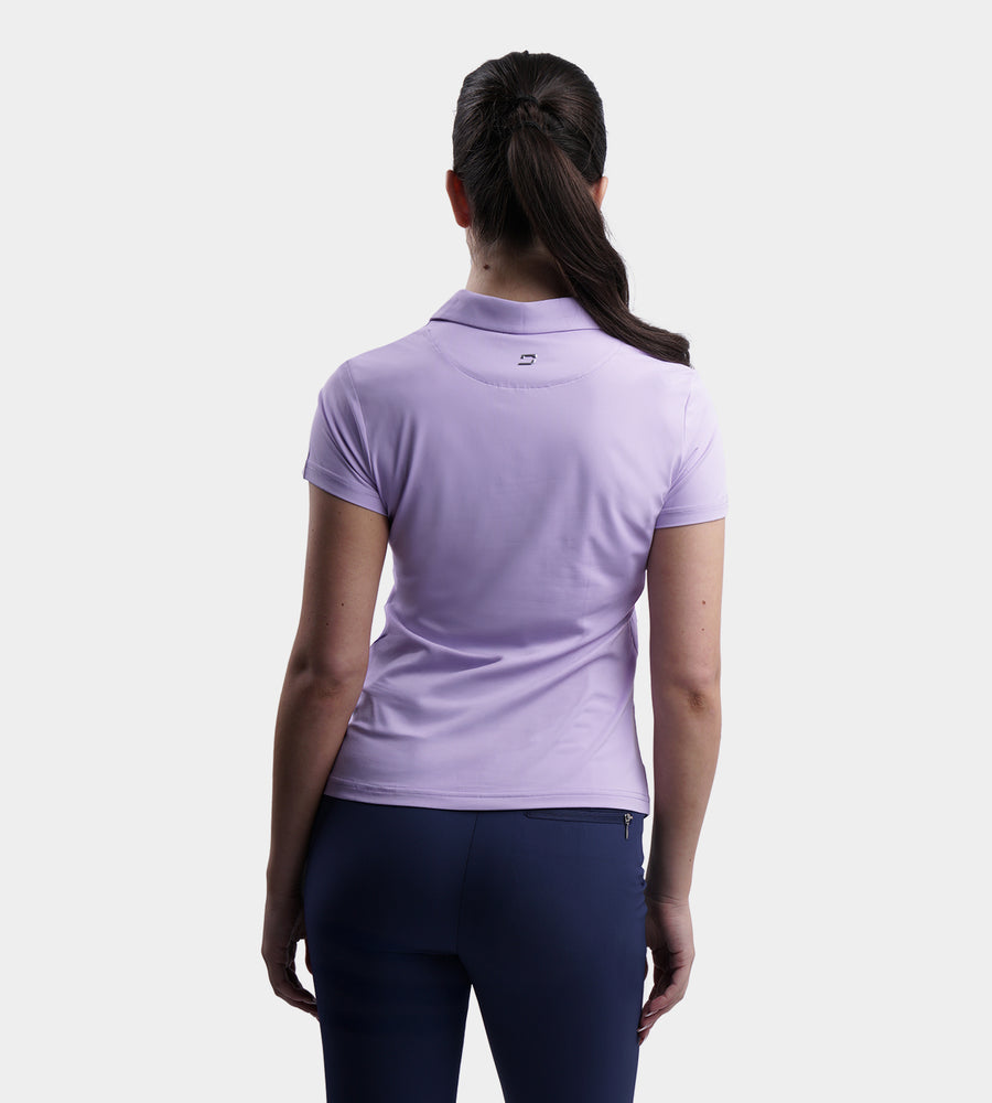 LADIES CLUBHOUSE POLO - LAVENDAR