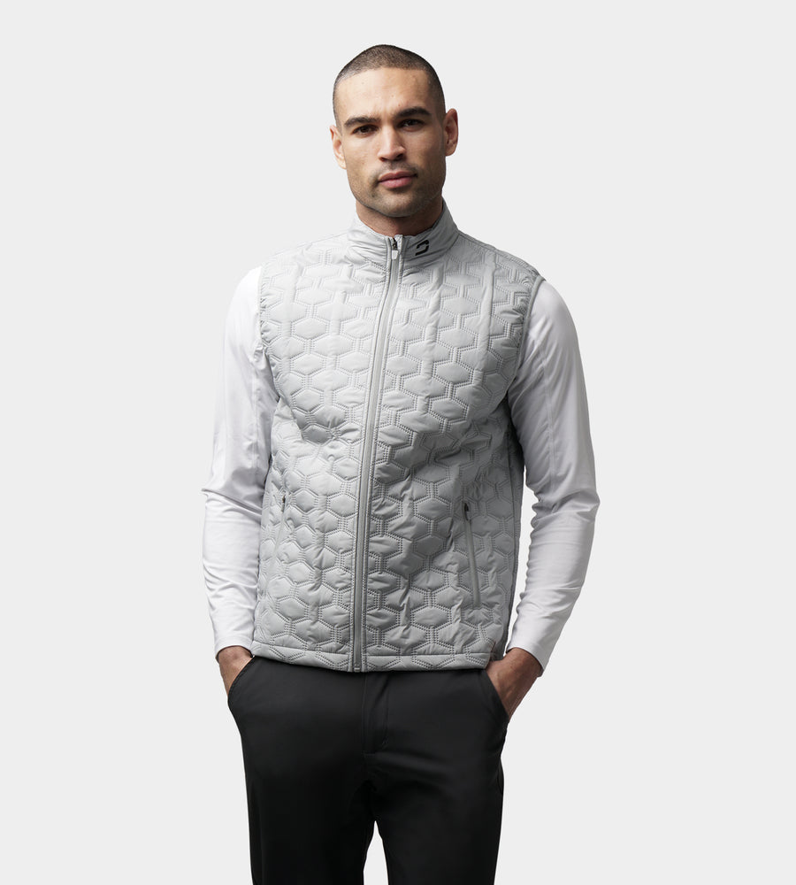 LUNAR DOT GILET - GREY