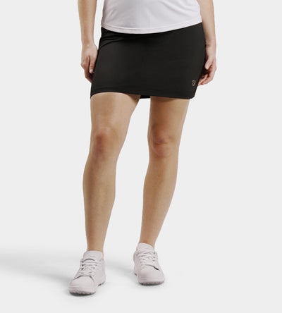 LADIES POCKET SKORTS - NOIR