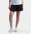 LADIES PLEATED SKORTS - NEGRO