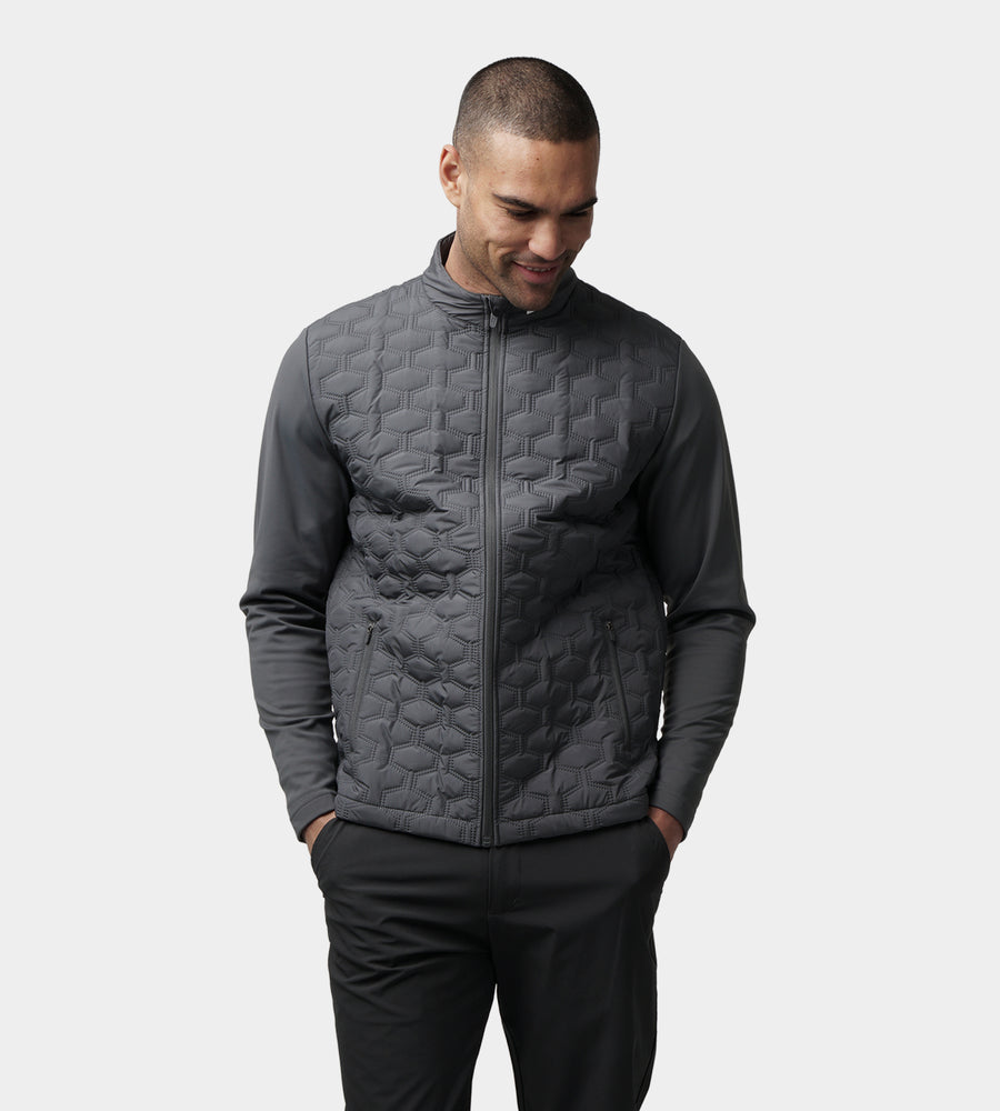 LUNAR DOT JACKET - CHARBON