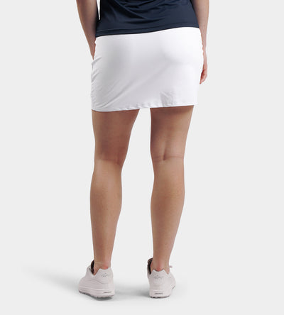 LADIES POCKET SKORTS - BLANC