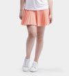 LADIES PLEATED SKORTS - CORAL