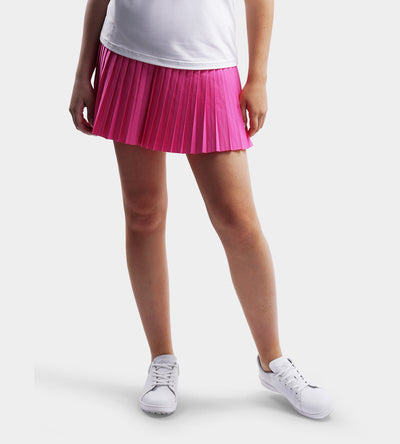 LADIES PLEATED SKORTS - ROSE